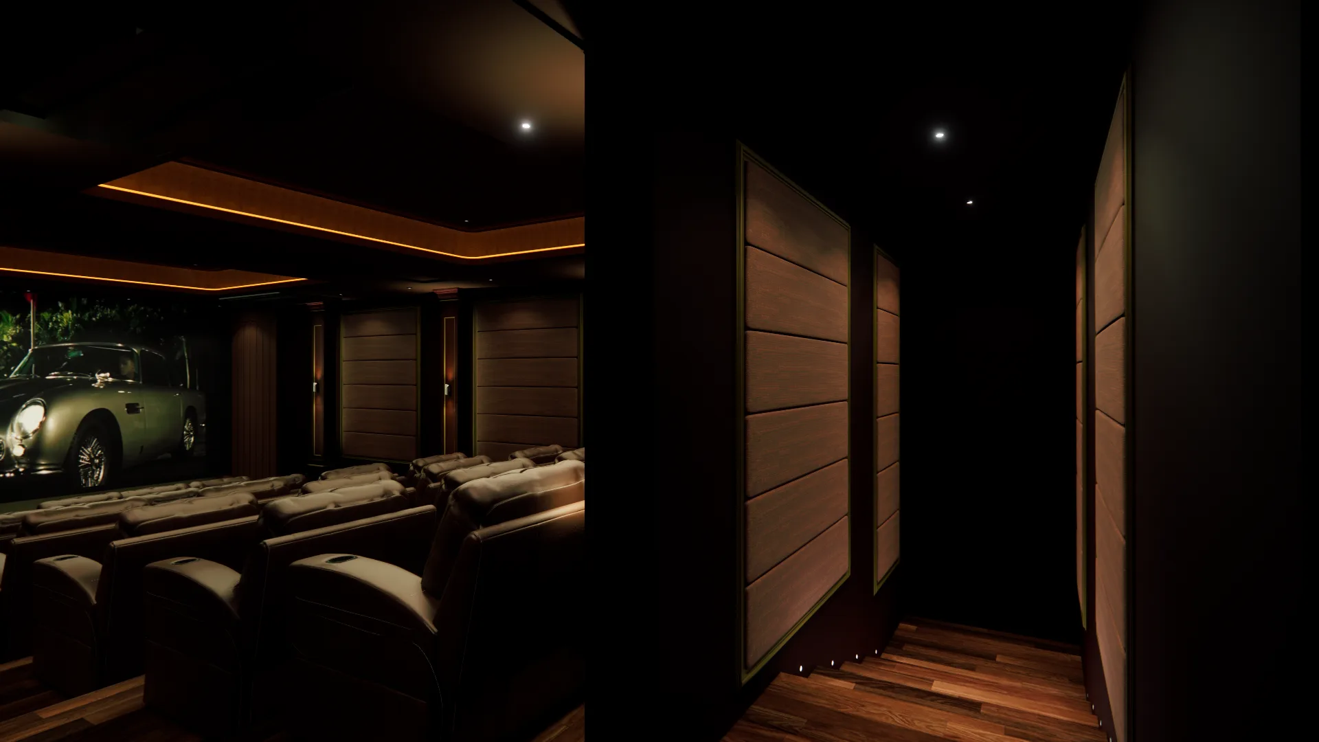 Kilpauk Home Theater view 2